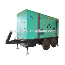 80kW 60Hz Remolque Generador Diesel Silencioso 440V